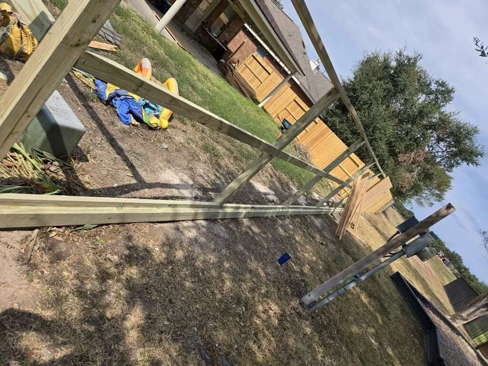 Professional outdoor landscaping for residential properties in Brookshire, TX by Jc Tree Service & Landscape