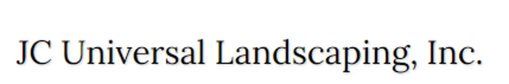 Trusted landscape design in Statesville, NC by JC Universal Landscaping