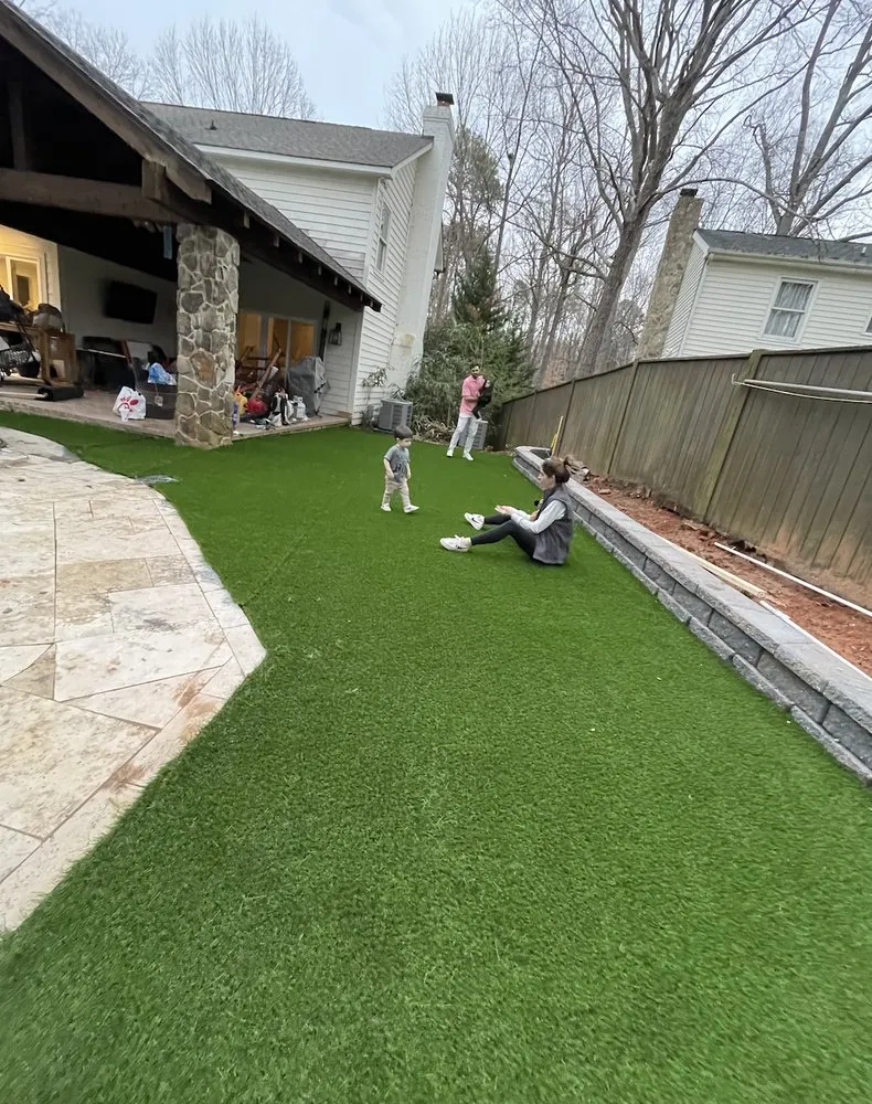 Top-rated landscape installation in Waxhaw, NC by JCD Lawn & Landscape