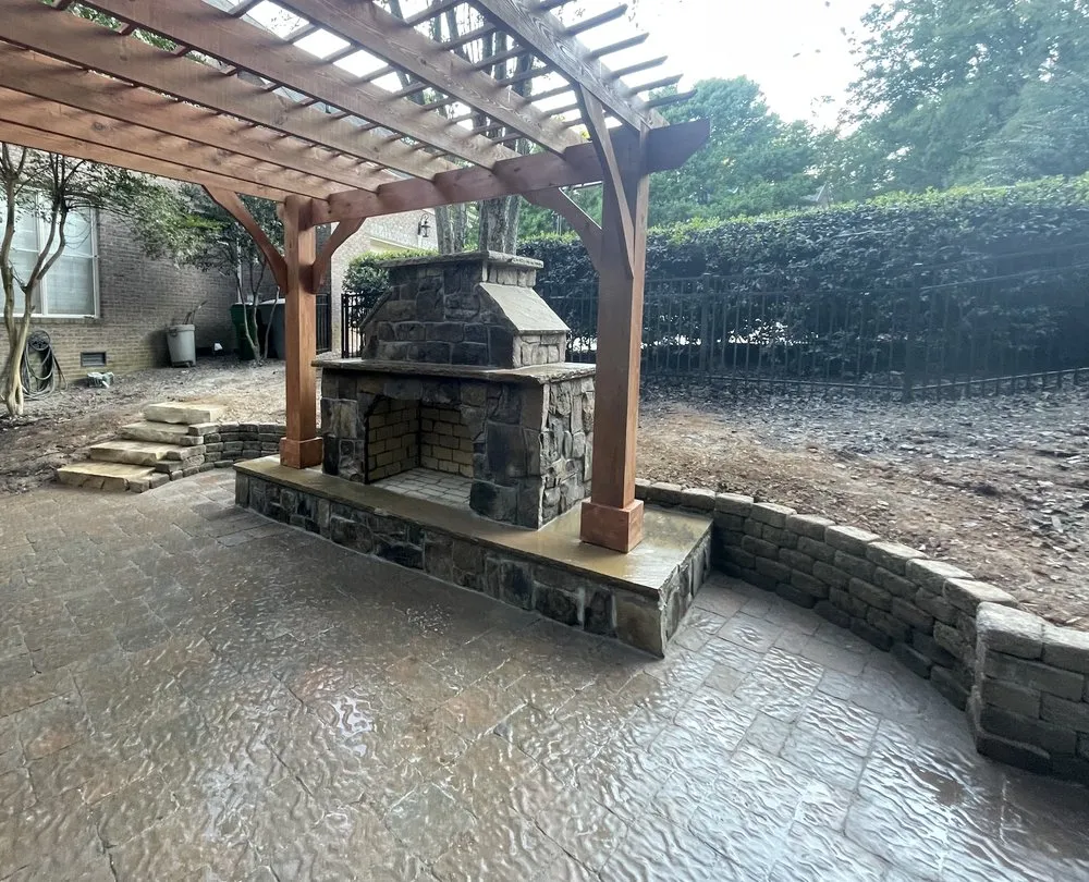 Reliable yard cleanup service with custom design across Waxhaw, NC - JCD Lawn & Landscape