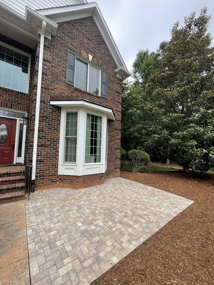 Local garden landscaping with custom design in Waxhaw, NC by JCD Lawn & Landscape