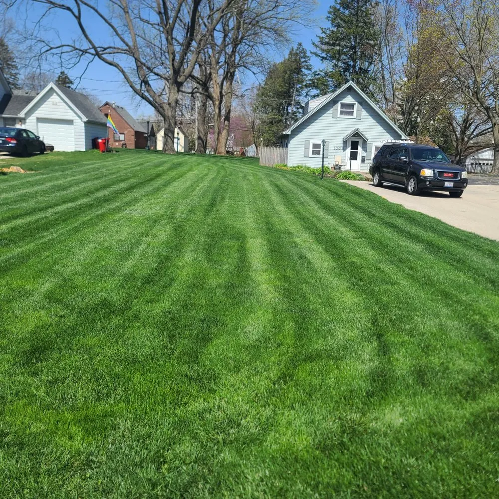 Custom lawn care service in Thomasboro, IL - Jcf Construction