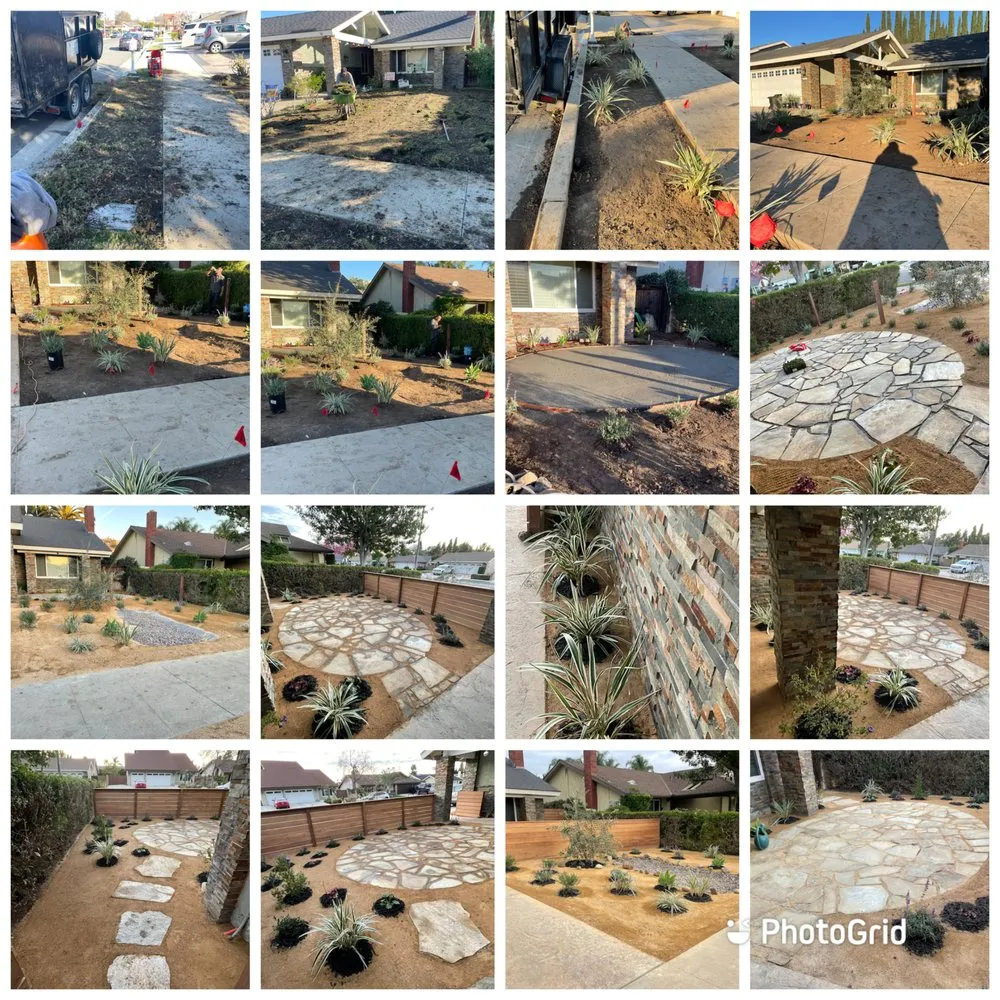 Expert landscaping services in Santa Ana, CA by J.C.Gardening Services