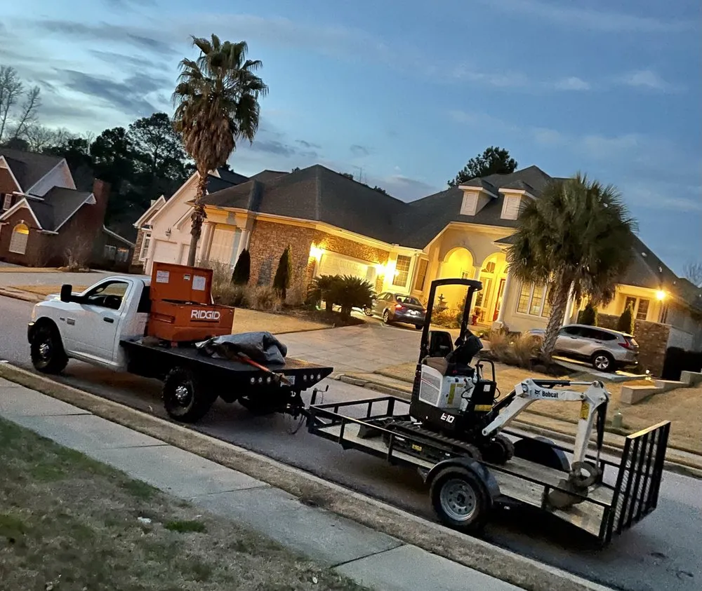 Affordable lawn mowing service for beautiful yards in Hephzibah, GA by JCH hauling and Sitework