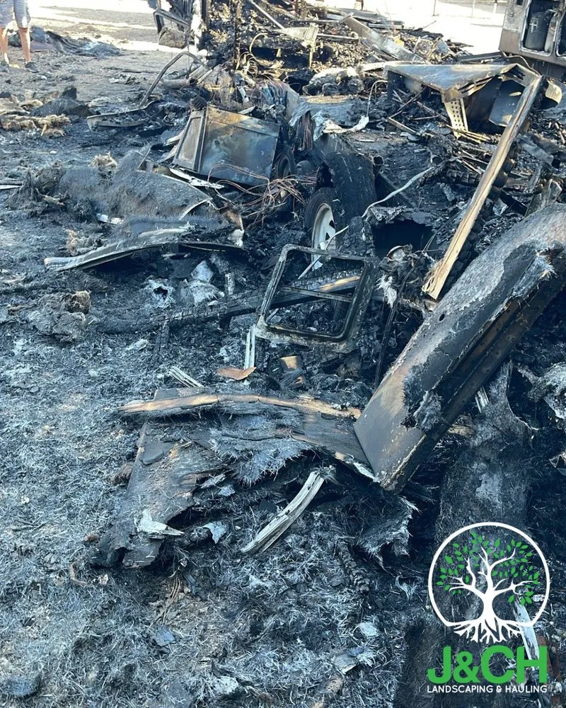 Affordable lawn care service for homes in Phoenix, AZ by J&CH Landscaping & Hauling