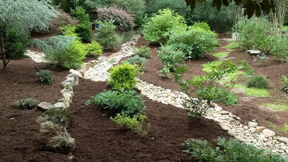 Trusted outdoor landscaping with custom design in Monroe, NC by JCL