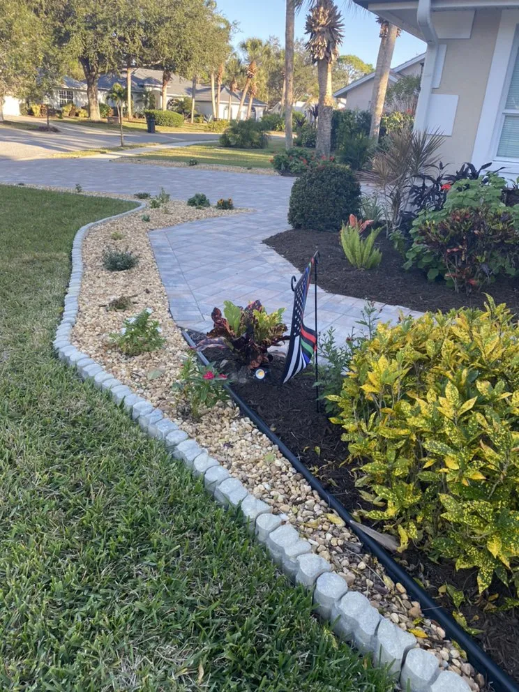 Expert garden landscaping for beautiful yards in Parrish, FL by JCM Pavers & Landscaping Services
