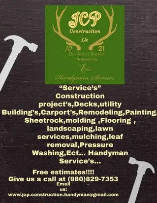 JCP Construction Logo