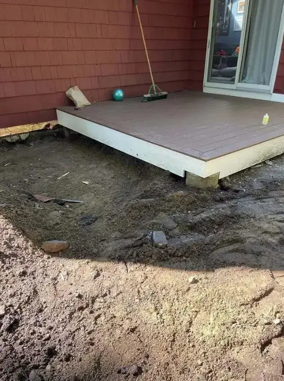 Custom landscape installation in Methuen, MA by JCP Landscaping & Construction