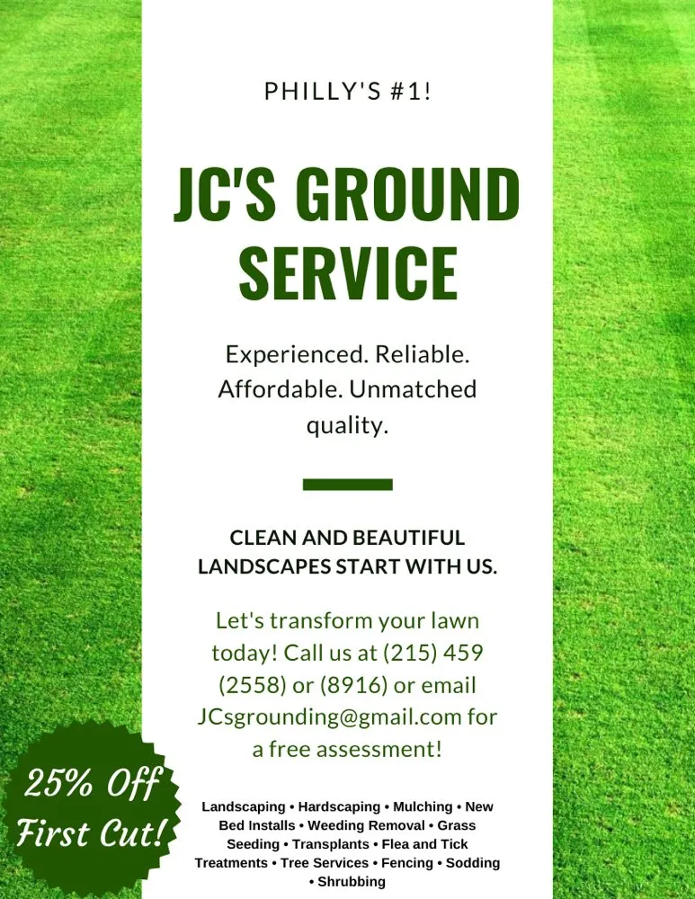 Top-rated yard maintenance with custom design in Philadelphia, PA by JC’s Ground Service