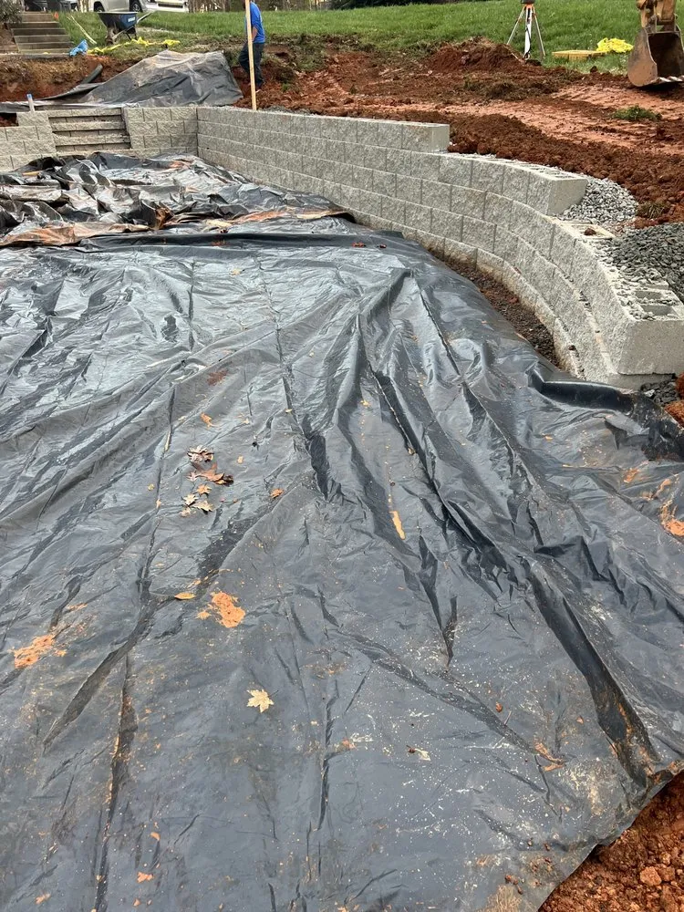 Professional landscape installation in Gastonia, NC - JCV Builders