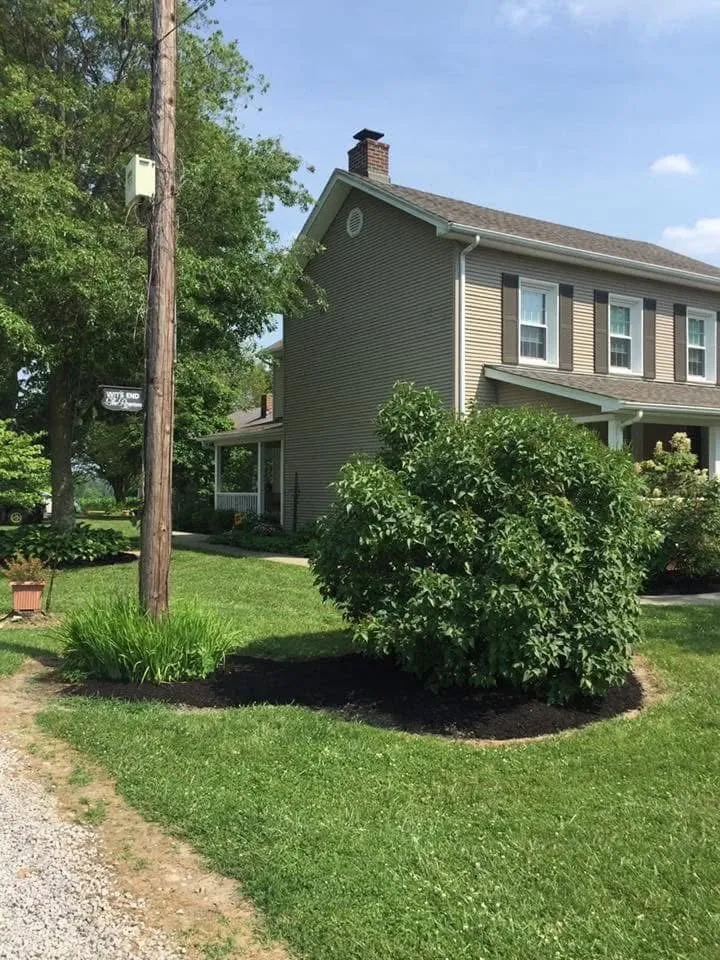 Custom landscape installation in Williamsburg, OH by Jd construction
