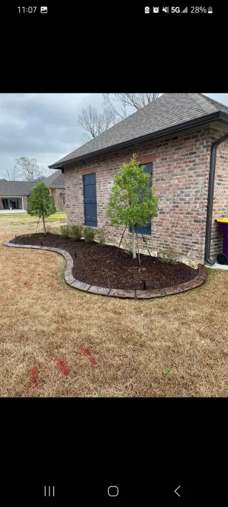 Local landscape installation in New Wilmington, PA - JD Curb