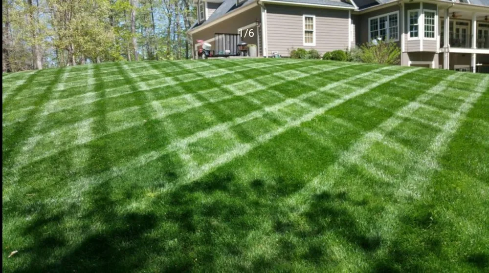 Professional residential landscaping in Greensboro, NC by JD Harris Landscaping