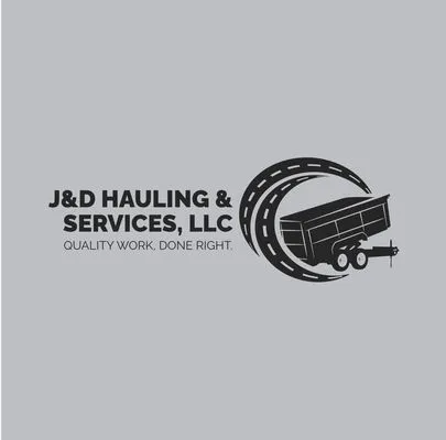 J&D Hauling and Services Logo