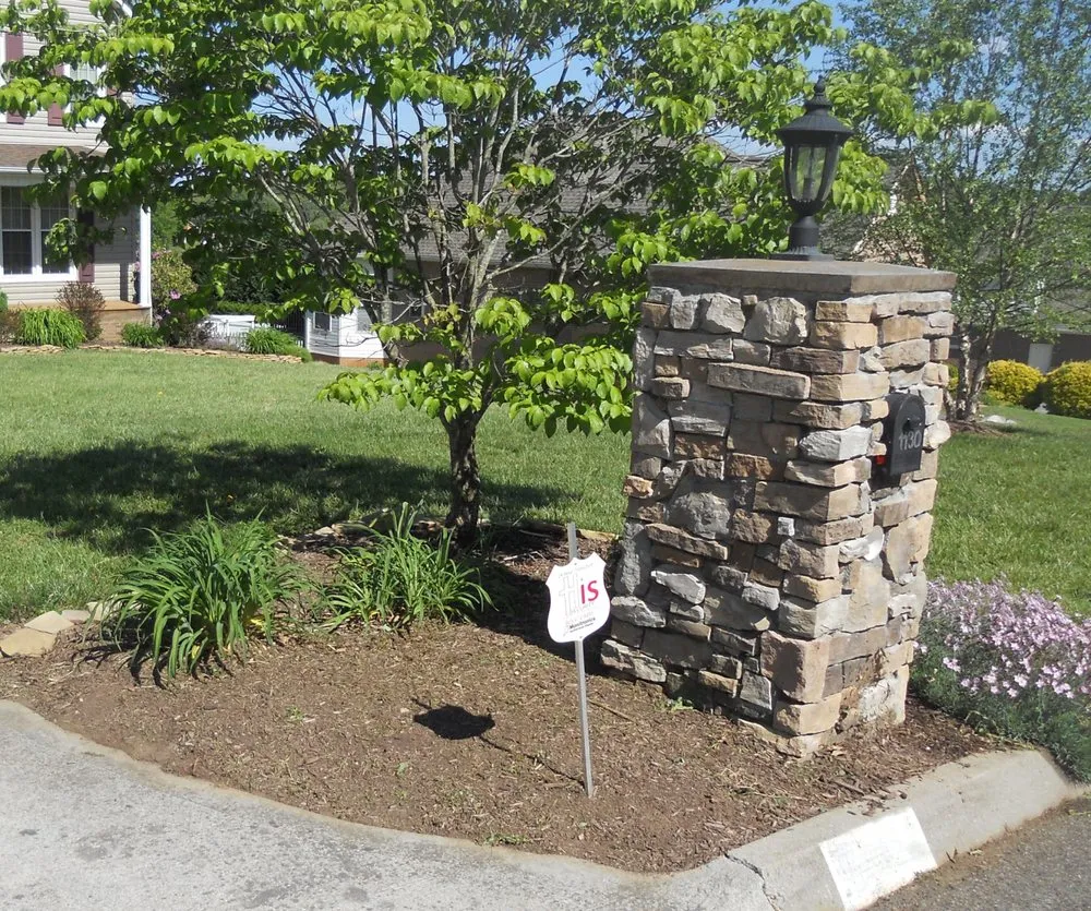 Custom garden landscaping in Knoxville, TN by JD Jones Lawn and Property