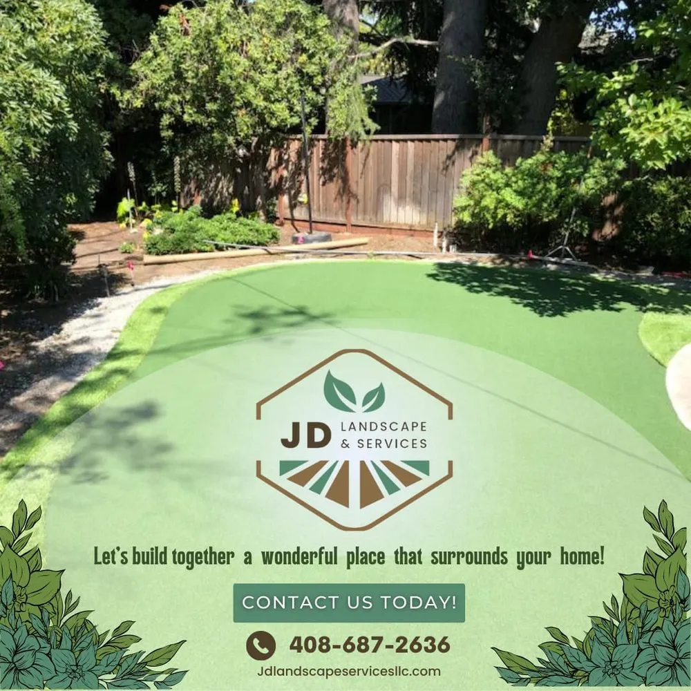 Professional lawn mowing service for residential properties in Campbell, CA by JD Landscape & Service