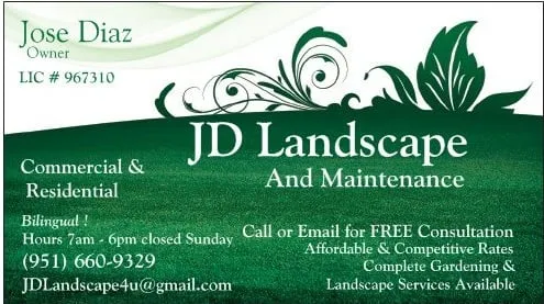 Affordable garden landscaping for beautiful yards in Corona, CA by JD Landscape and Maintenance