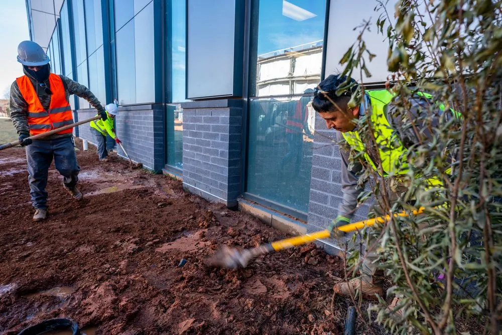 Professional landscape installation in Charlotte, NC - JD Landscape