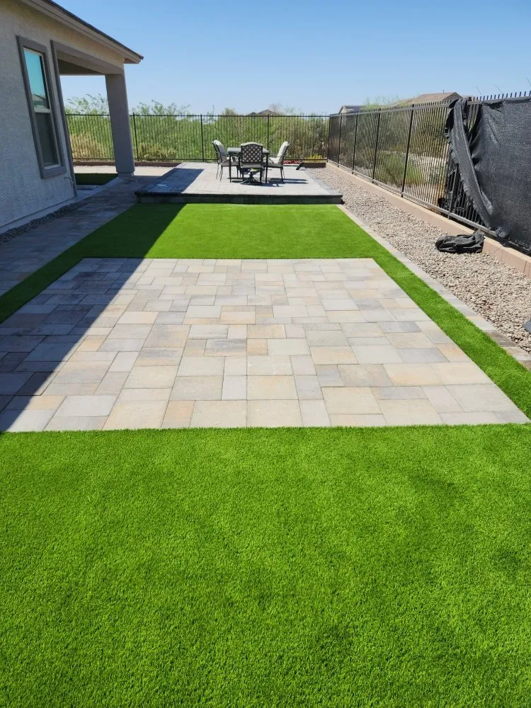 Professional outdoor landscaping in Goodyear, AZ by J&D Landscape