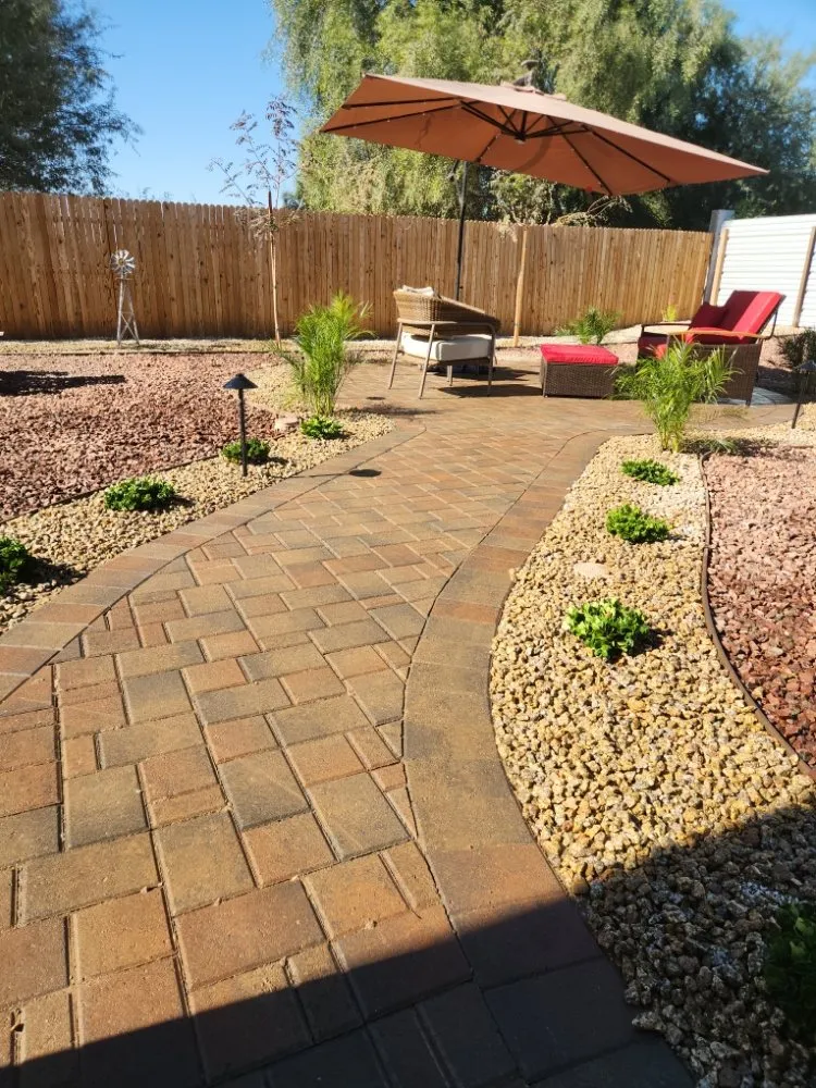 Reliable garden landscaping for beautiful yards in Goodyear, AZ by J&D Landscape