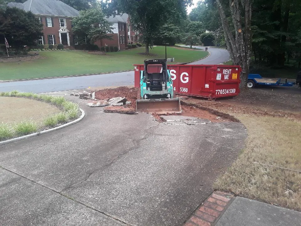 Custom lawn mowing service in Lilburn, GA by JD Landscape Solutions and Stone Work