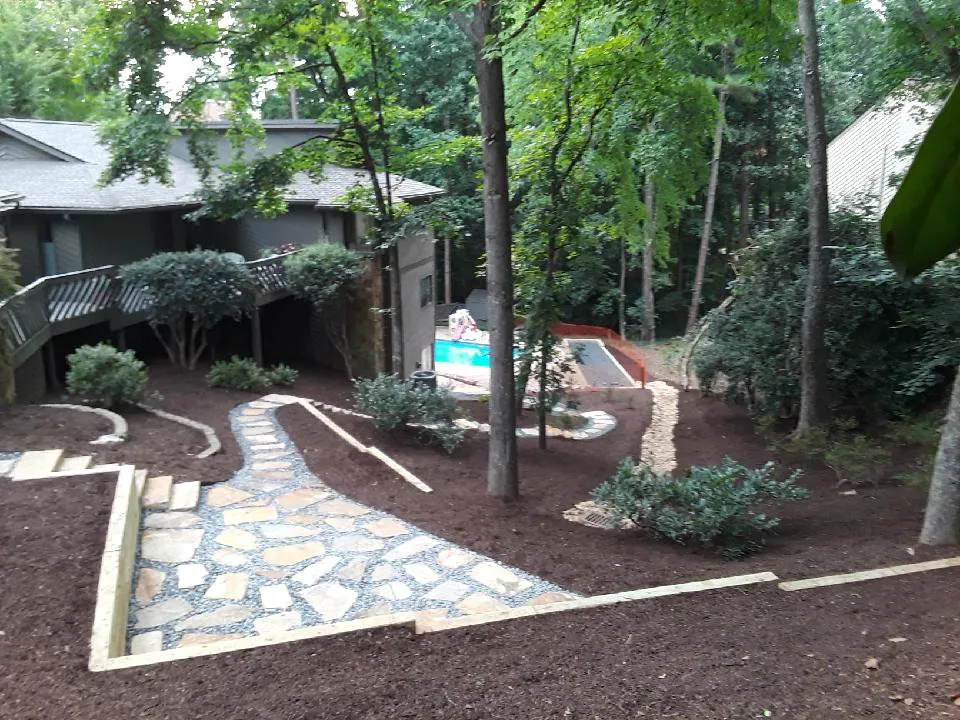 Trusted outdoor landscaping for year-round maintenance in Lilburn, GA by JD Landscape Solutions and Stone Work