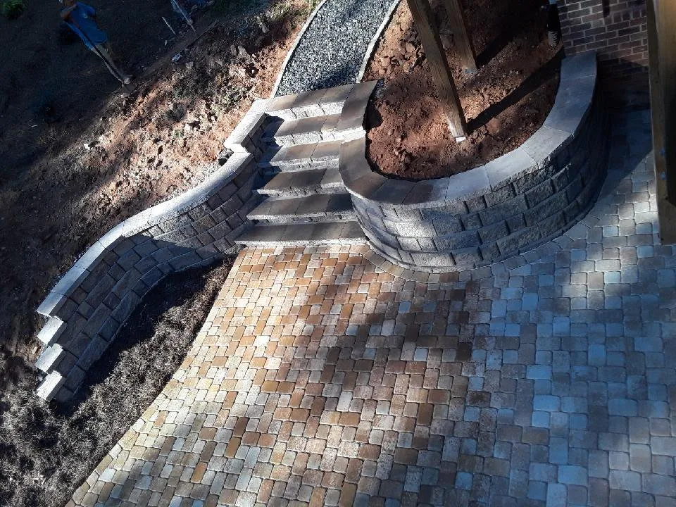 Custom landscape design with custom design across Lilburn, GA - JD Landscape Solutions and Stone Work