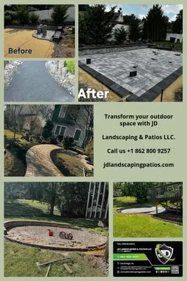 Jd Landscaping & Patios Logo