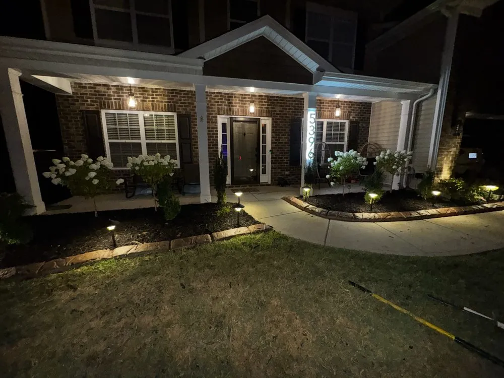 Affordable landscape design for residential properties in China Grove, NC by J&D Landscaping