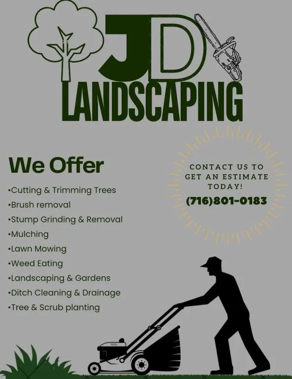 Professional yard cleanup service in Little Valley, NY by JD Landscaping