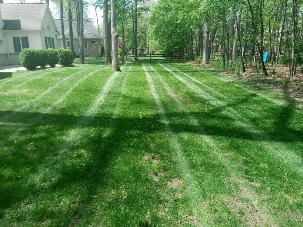 Affordable lawn mowing service with custom design in Holland, OH by JD Lawn & Landscape