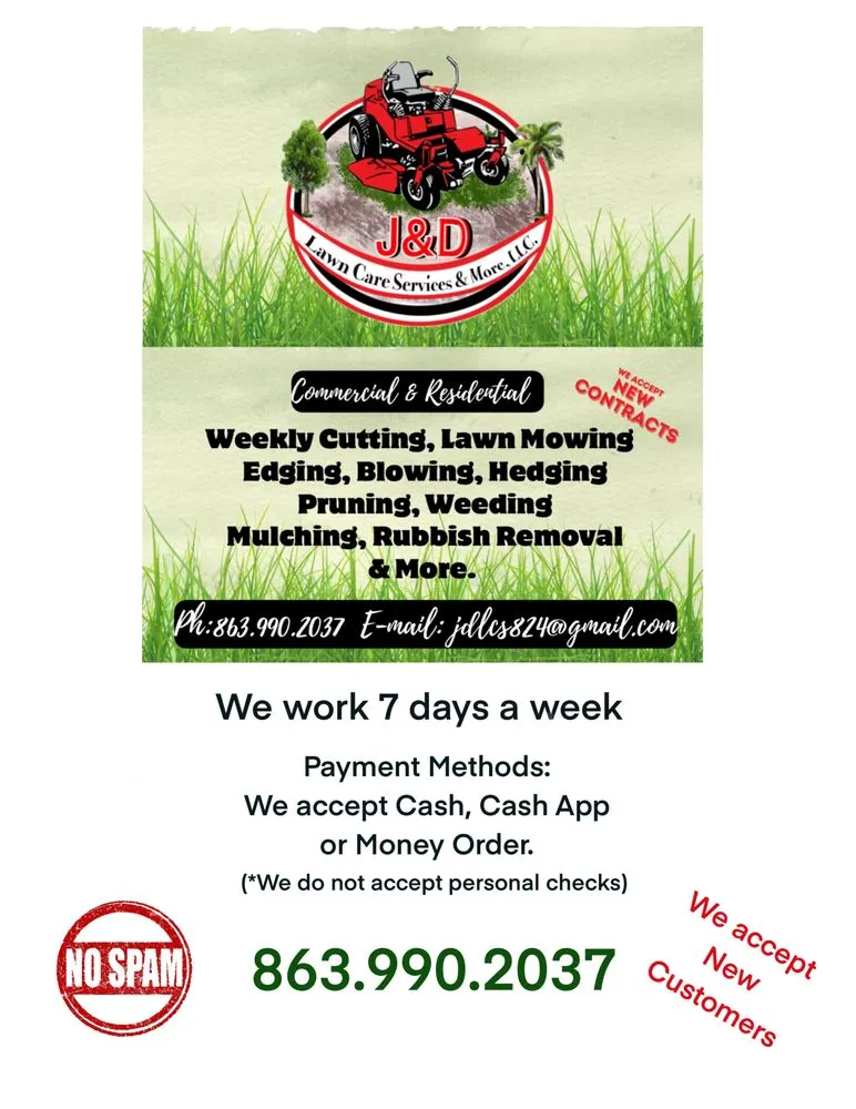 Trusted landscaping services for homes in Auburndale, FL by J&D Lawn Care Services & More