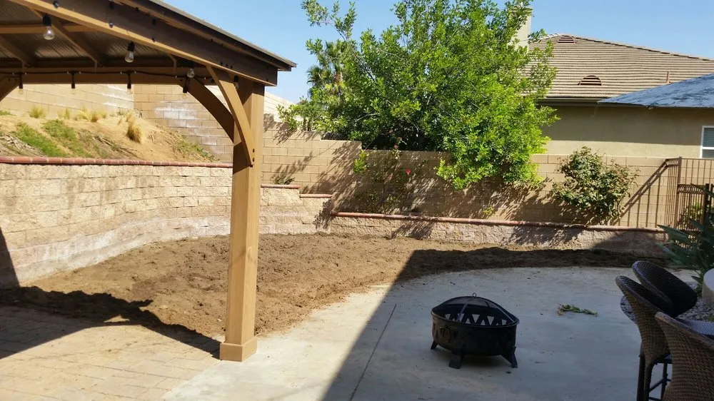 Professional landscape installation in Perris, CA by JD Maintenance & Landscaping