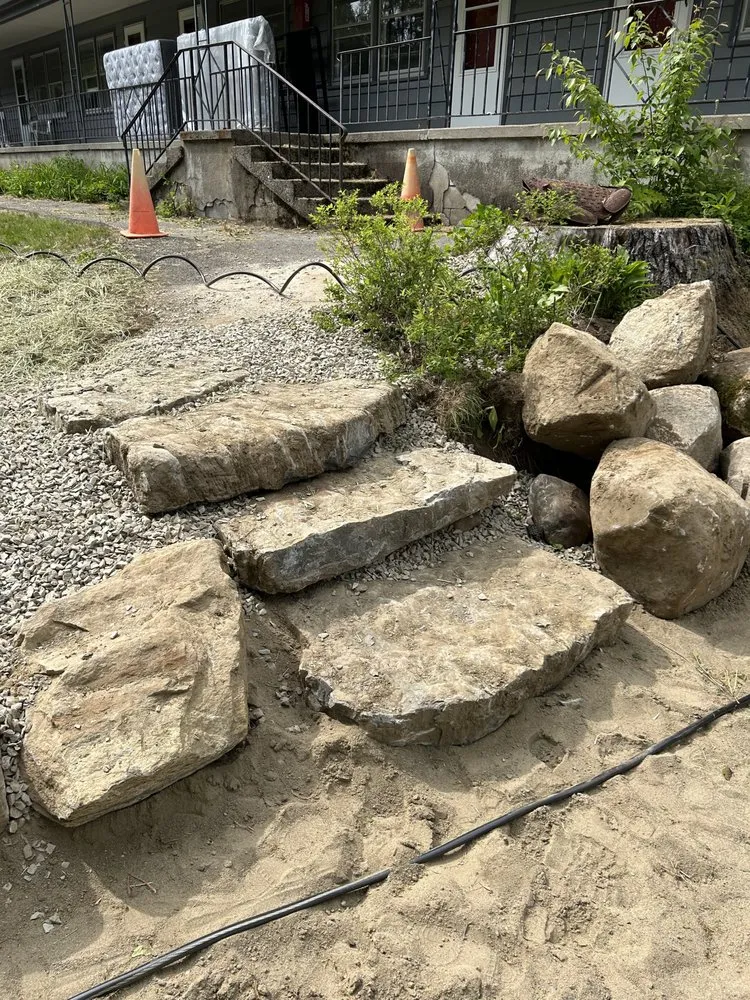 Local residential landscaping in Lake Luzerne, NY by JD Services