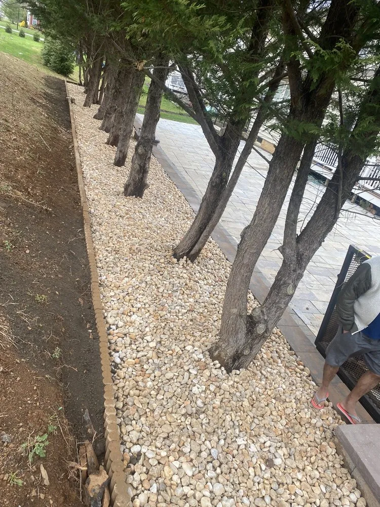 Custom landscape installation near you in Baltimore, MD by JDF Landscaping Service