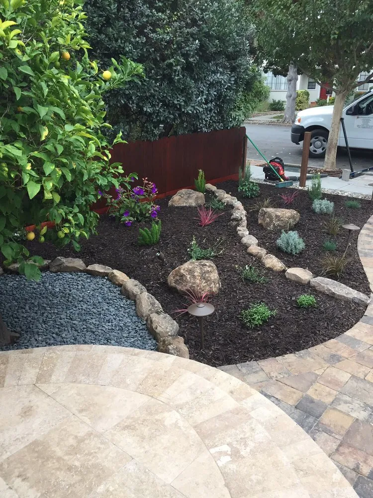 Custom yard cleanup service in Redwood City, CA by JDH Garden Services