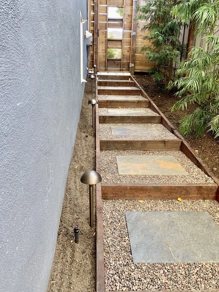 Affordable outdoor landscaping with custom design in Redwood City, CA by JDH Garden Services