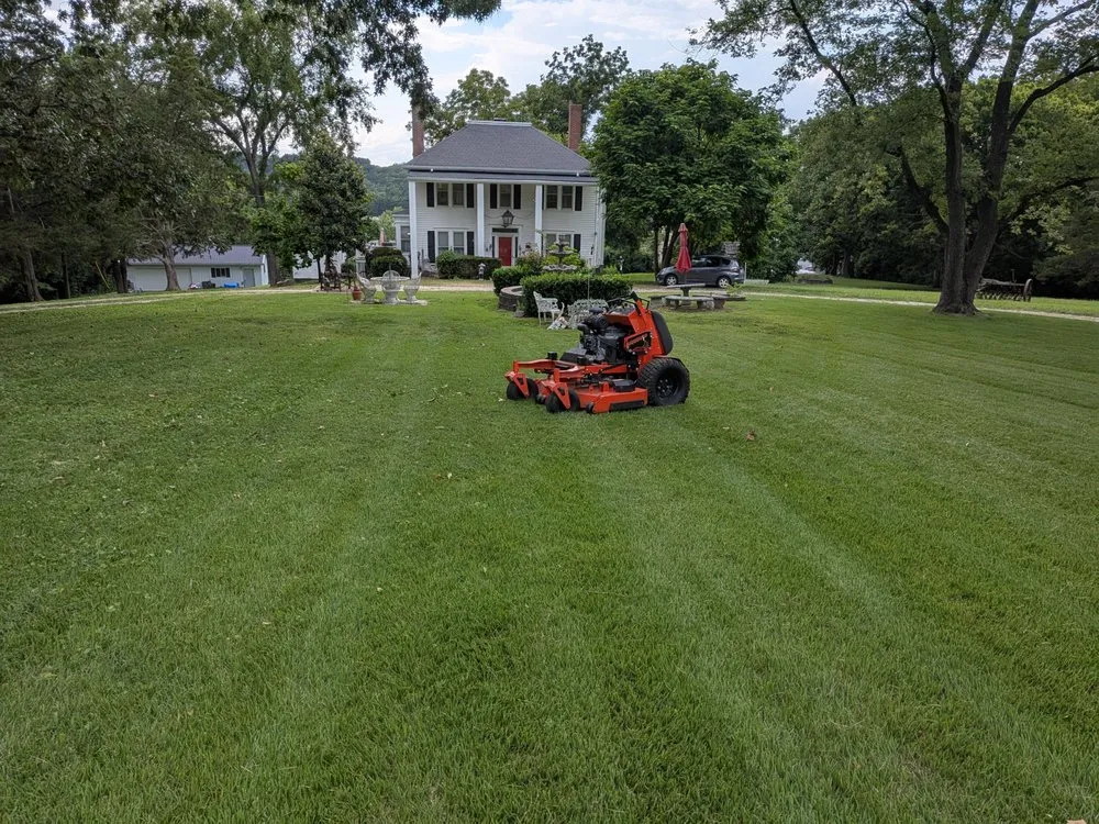 Custom lawn care service for residential properties in Herculaneum, MO by Jdh Lawn Care