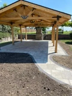 Professional garden landscaping in West Dundee, IL by JDK Services