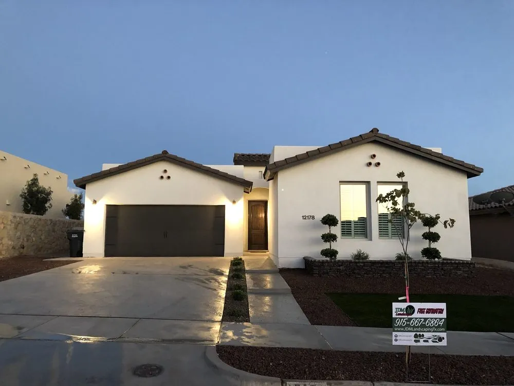 Custom landscaping services in El Paso, TX by JDM Landscape