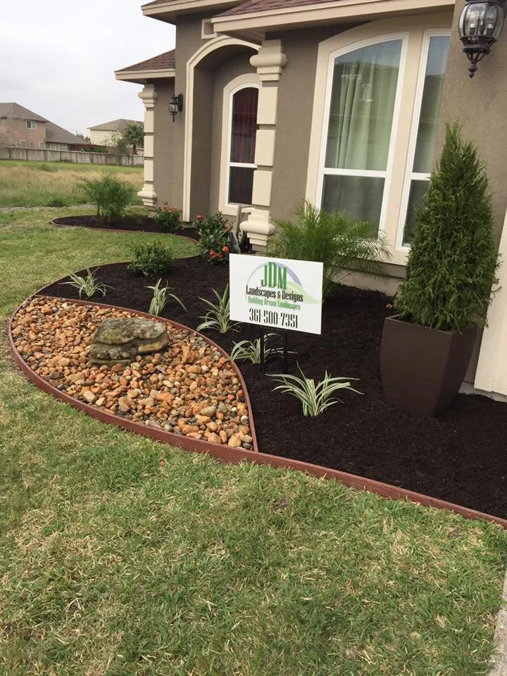 Local landscape installation in Robstown, TX - JDM Landscapes & Design