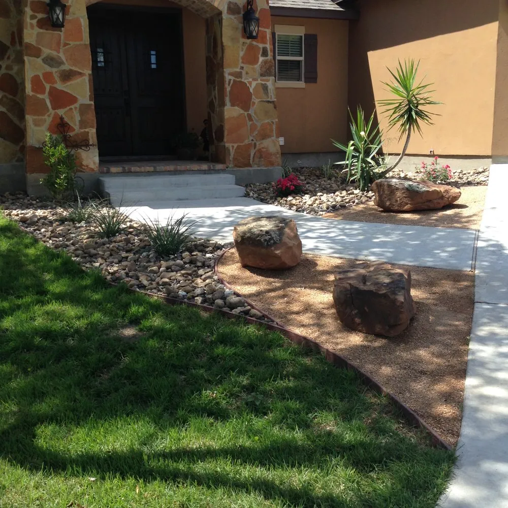 Local landscape installation near you in Robstown, TX by JDM Landscapes & Design