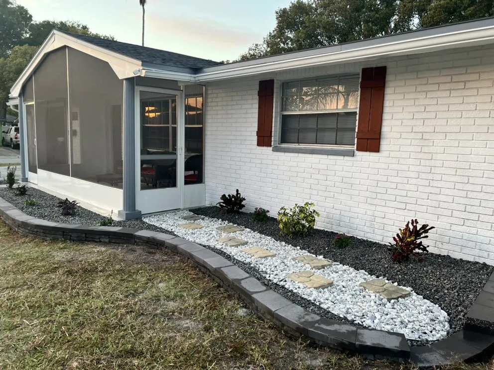 Expert landscape installation for homes in Port Richey, FL by JDM Landscaping