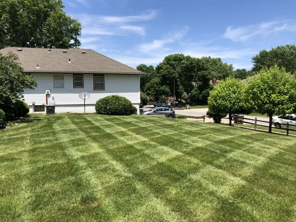 Custom garden landscaping in Clinton, MO by JD's Custom Mowing & Snow Removal