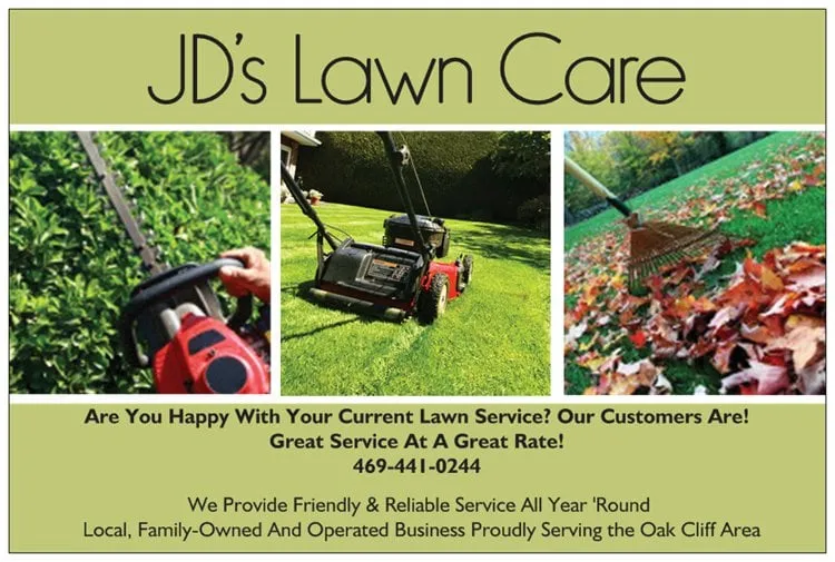 Professional landscaping services for beautiful yards in Dallas, TX by JD's Lawn Care