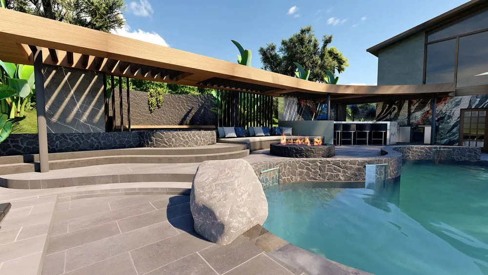 Professional garden landscaping with custom design across Hermosa Beach, CA - JDS Outdoor Designs