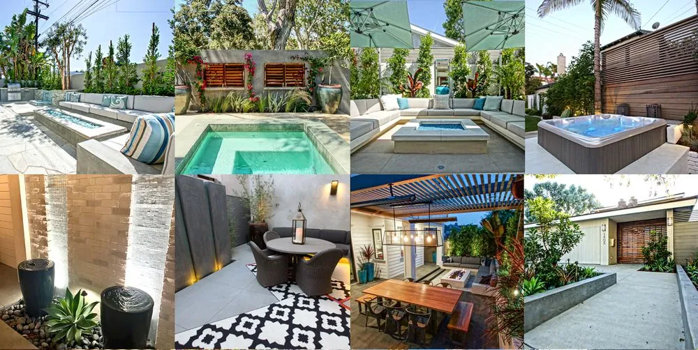 Custom landscape installation with custom design across Hermosa Beach, CA - JDS Outdoor Designs