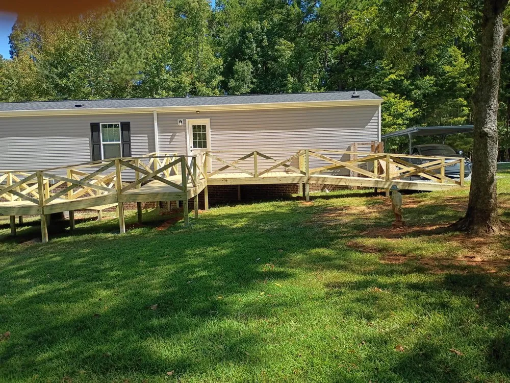 Local lawn care service in Heath Springs, SC by J&E Construction