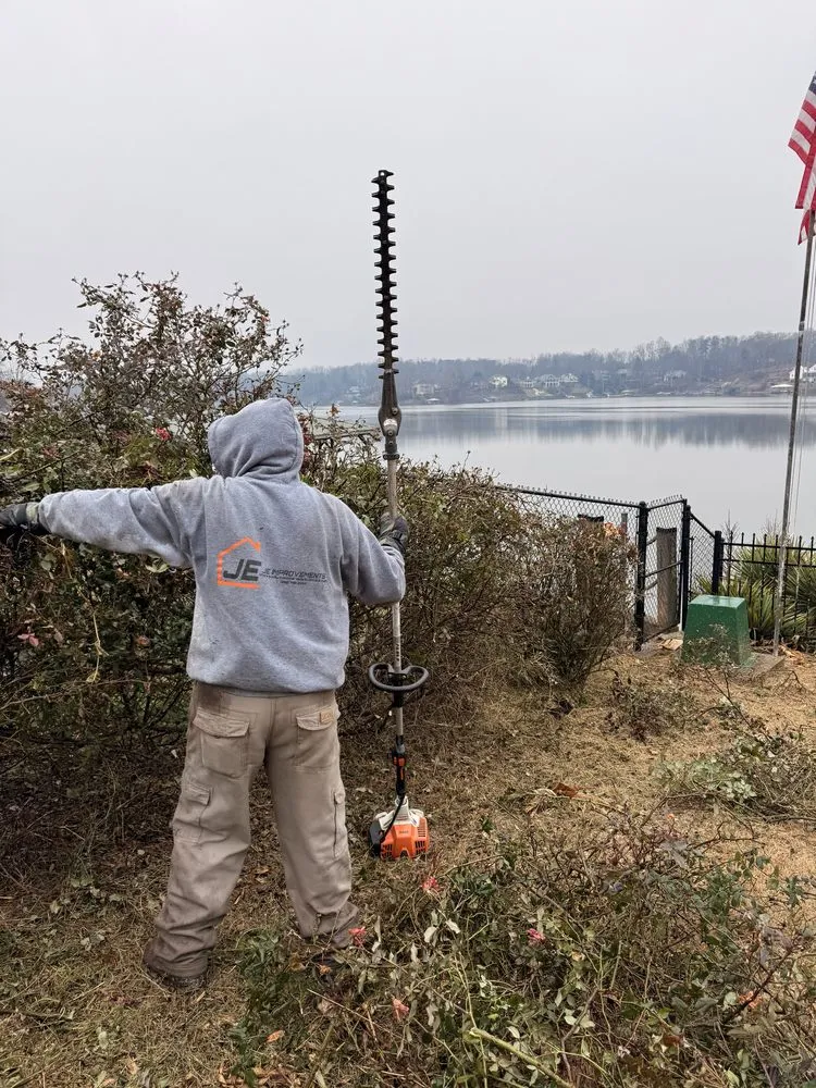 Local lawn care service in Mooresville, NC by JE Improvements